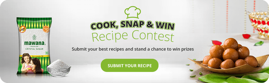 Recipe Contest - Submit your best recipes and stand a chance to win prices